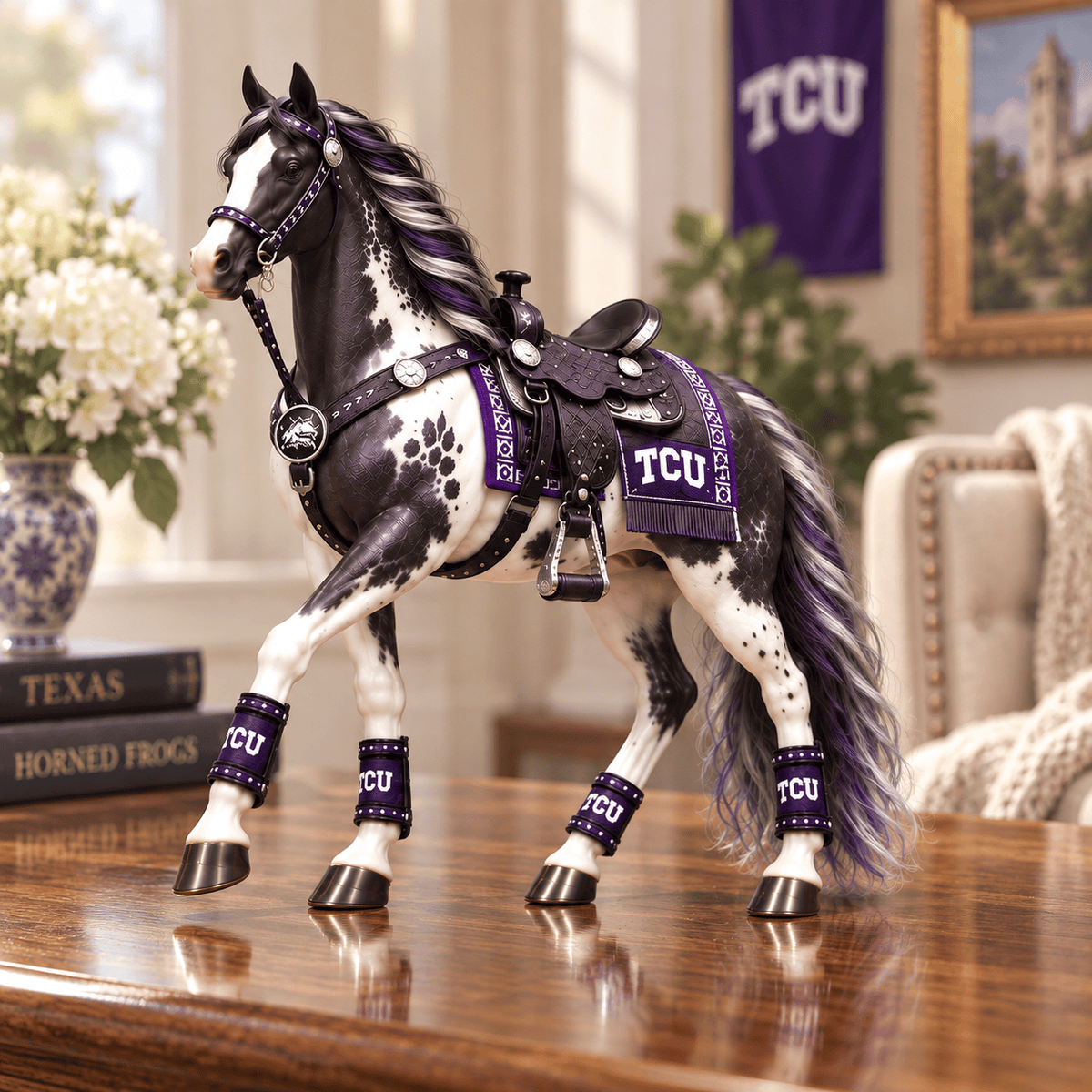 Premium TCU Heritage Horse Collectible Set PDL