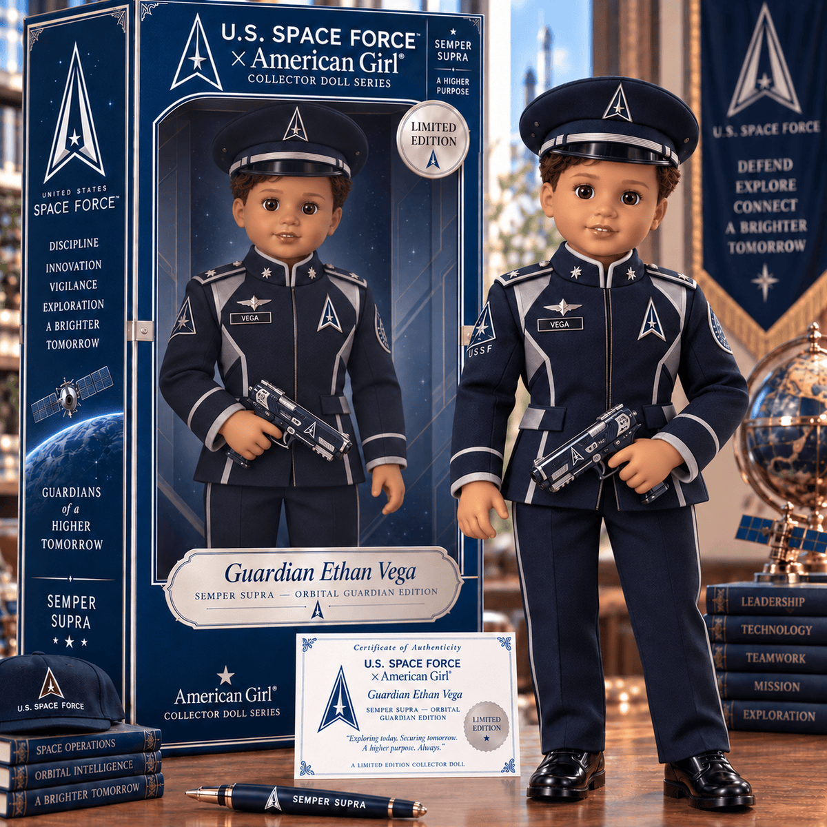 Premium USSF Commemorative Collector Doll PDL
