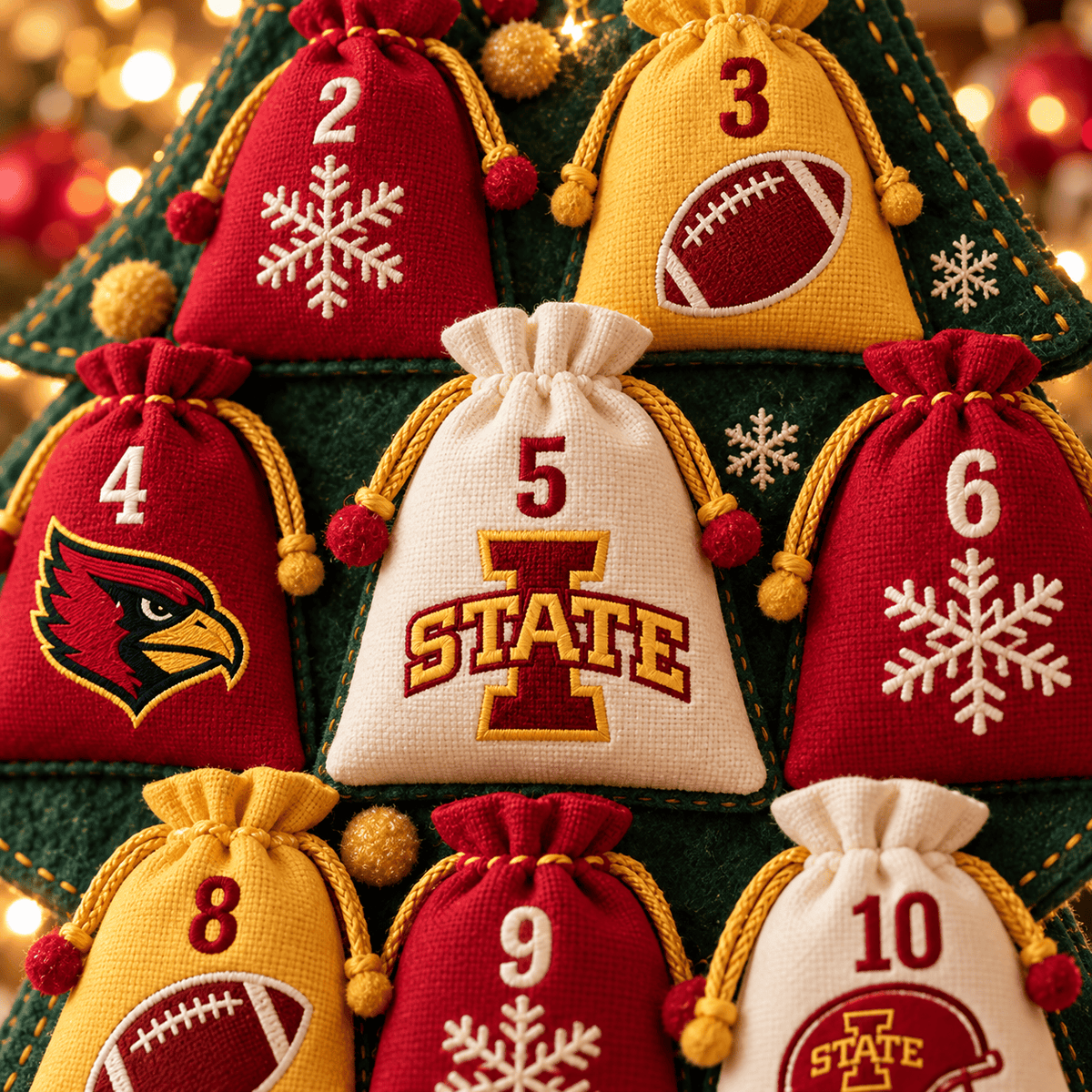Premium ISC Christmas Tree Countdown Calendar TNSM