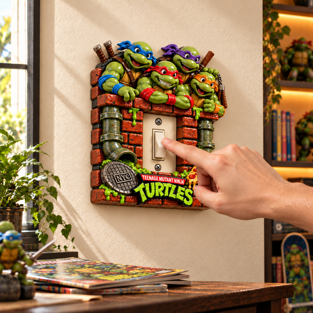 NJT 3D printed switch cover set DNBN
