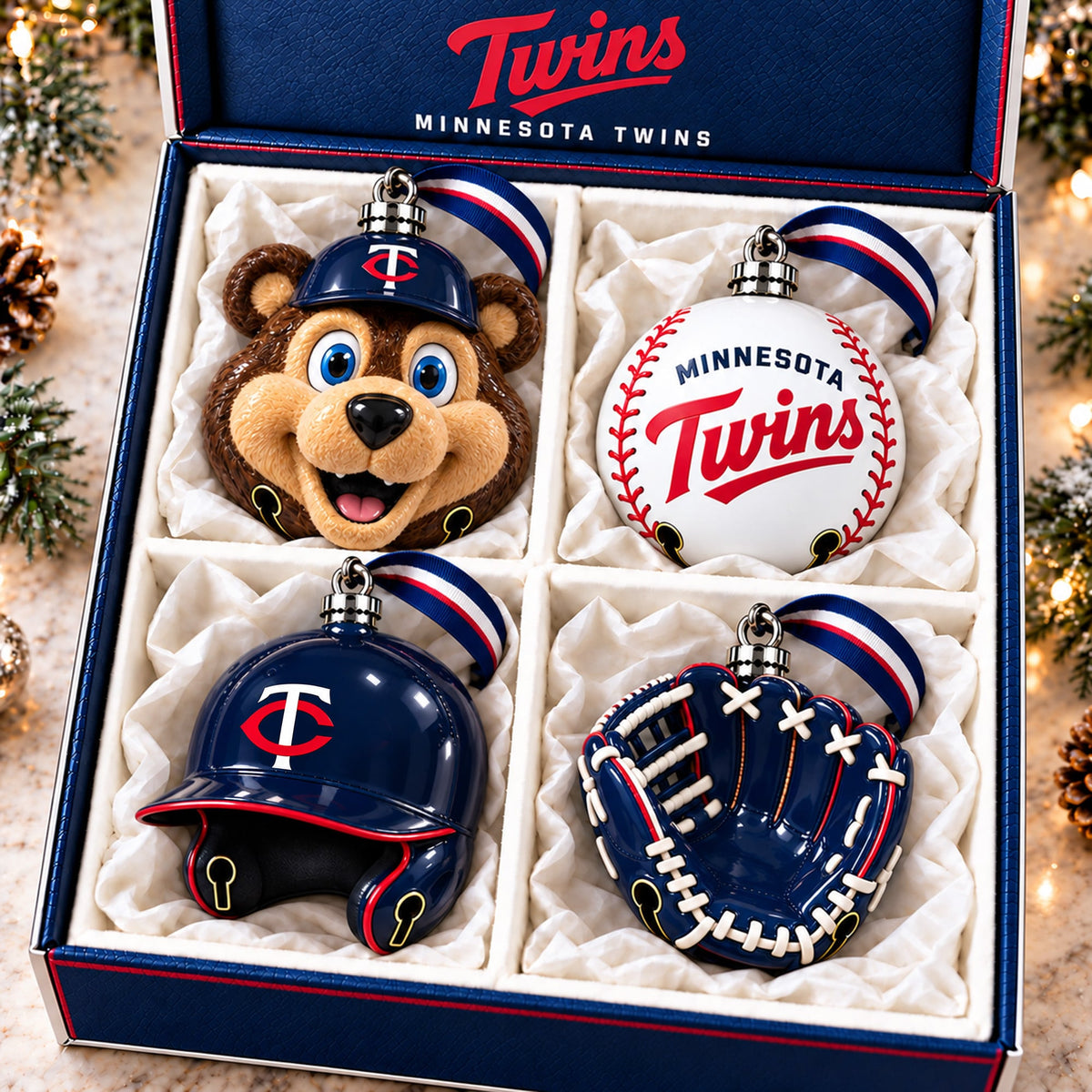 Premium MNST Christmas Bell Ornament PVNA