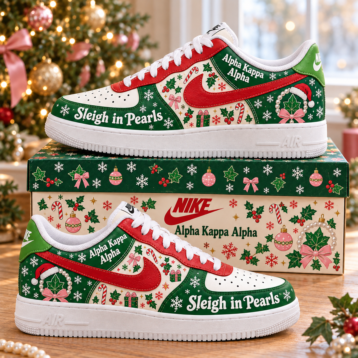 AKA Premium Christmas Low-Top Sneaker PTKL