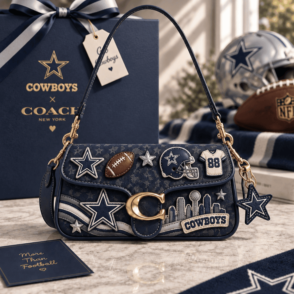 Premium DLCB Coach Shoulder Cross With Charm LNTH